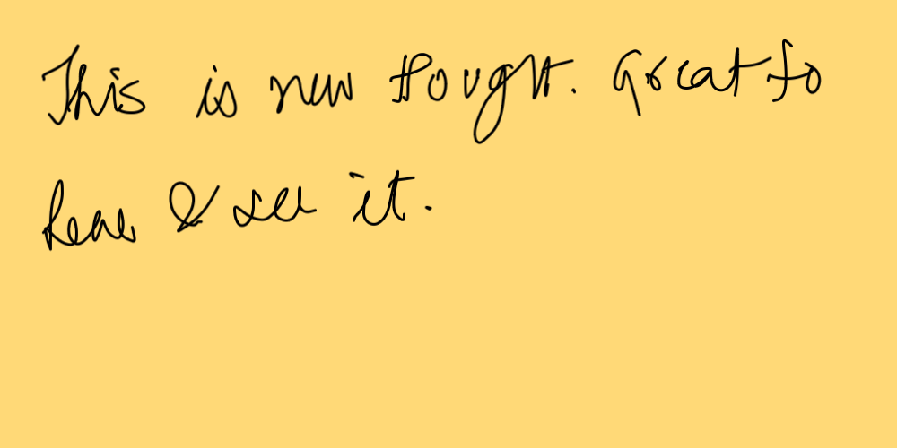 Thought
